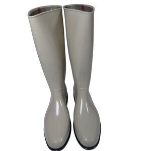 Burberry Equestrian Knight Rainboot Size US 9.5